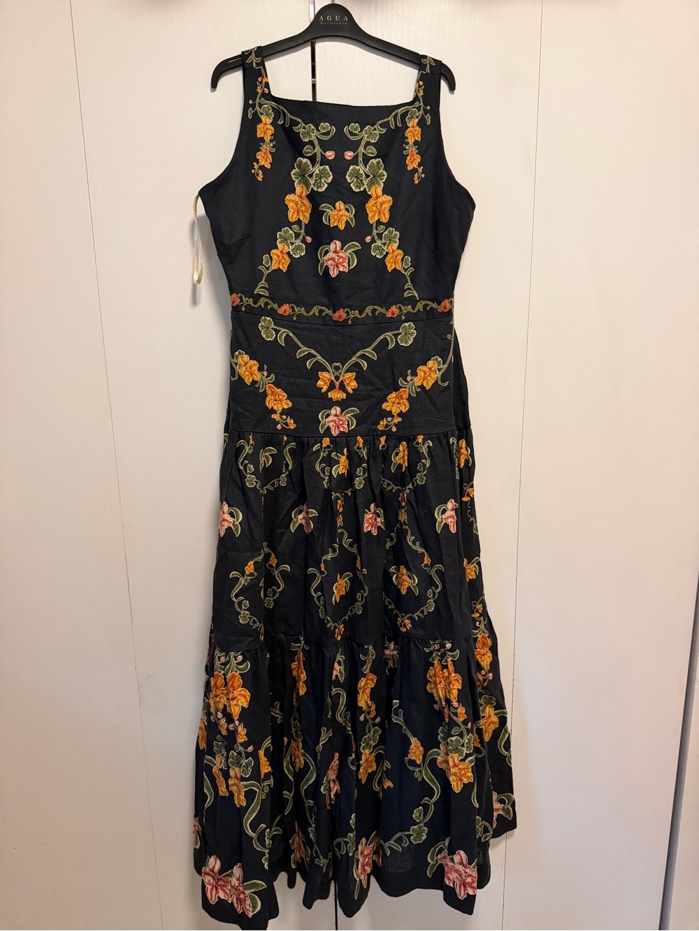 NWT AGUA by AGUA BENDITA Cordillera Abeja Maxi Dress
